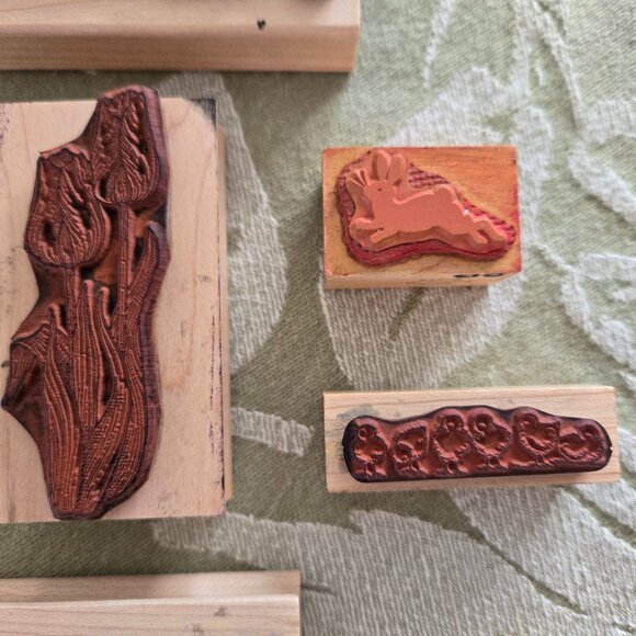 Rubber Stamps - Assorted Lot of 6 Spring/Easter Collection - Picture 9 of 15